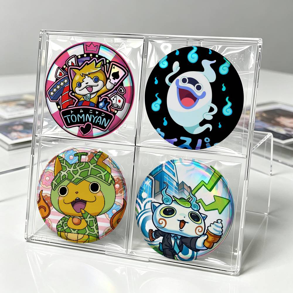 Jewelry Watches For Kids - Y-Yokais Cute W-Watch Pins Soft Button