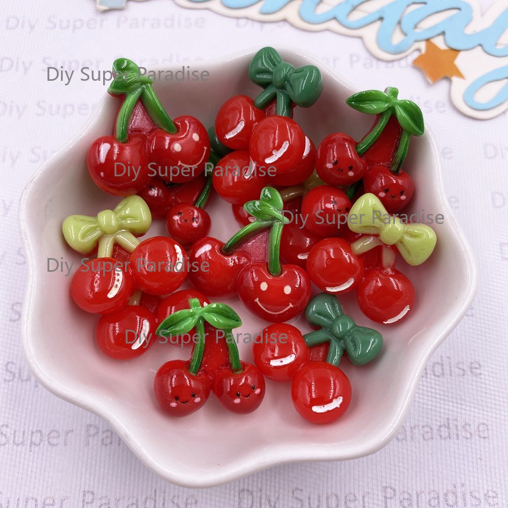 Paradise Jewelry & Watches Llc Miami Reviews - 16pcs Colorful Kawaii Cartoon Bowknort Red