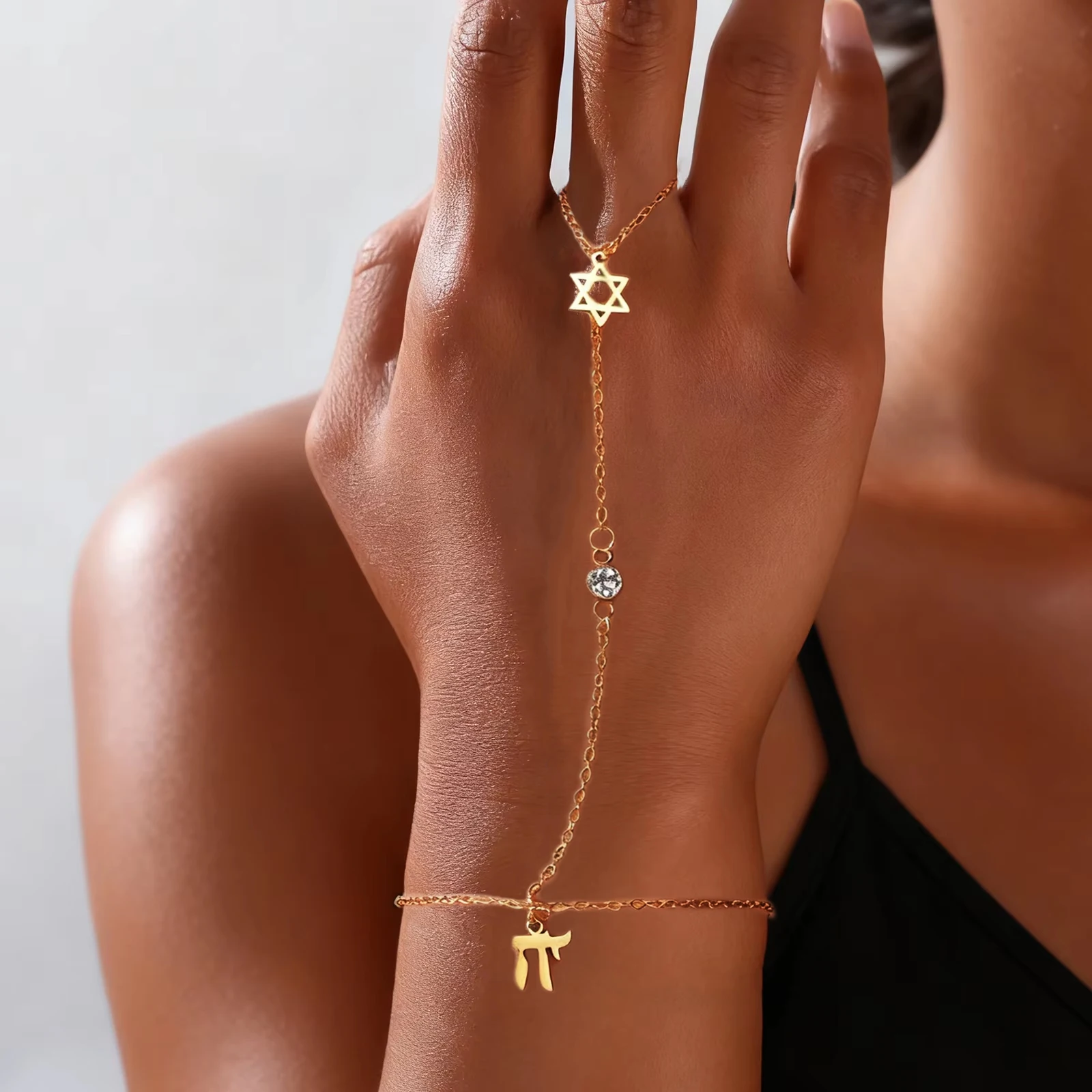 Jewelry & Watches Review - Jewish Star of David Hebrew Letter