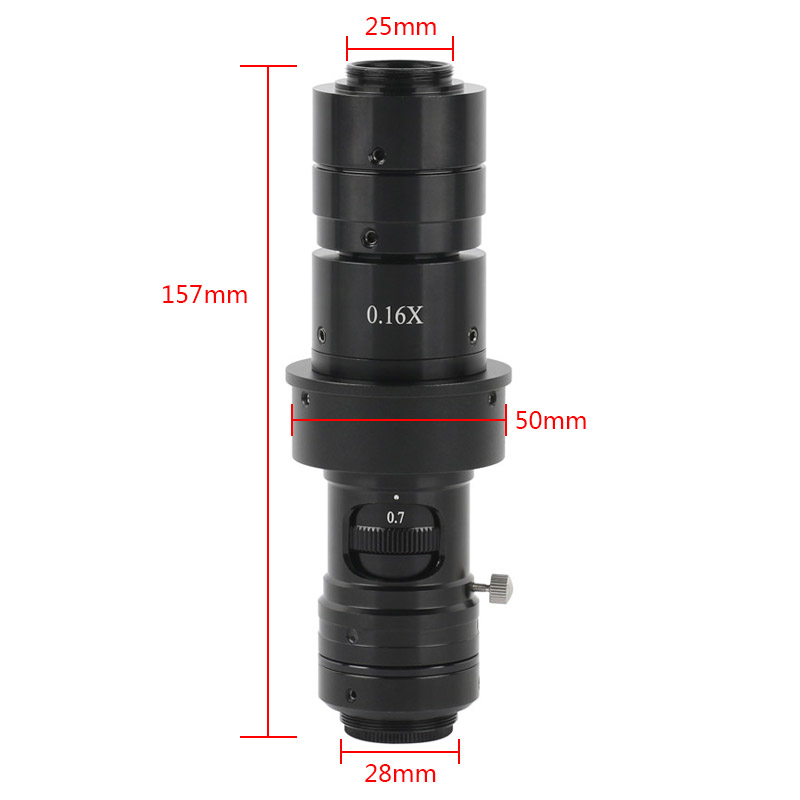 Jewelry And Watches Inc - 0.7X-4.5X Monocular Video Microscope 80X Optical