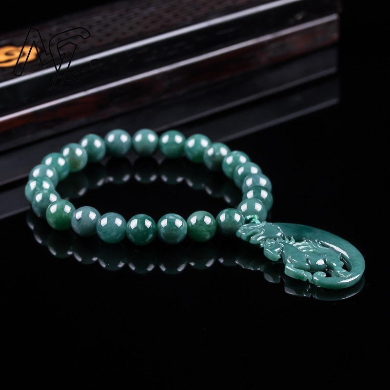Natural Jadeite Blue Water Zod - Jewelry & Watches Review ulasan dan harga