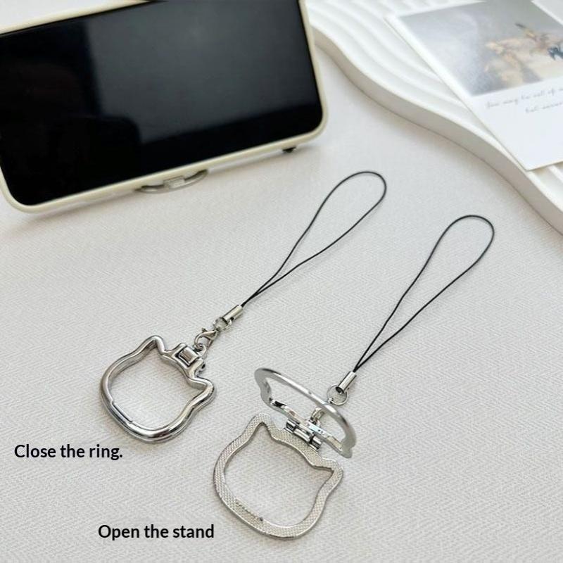 Cute Cat‑Shaped Alloy Phone La - Watches & Jewelry Repair Center Photos ulasan dan harga