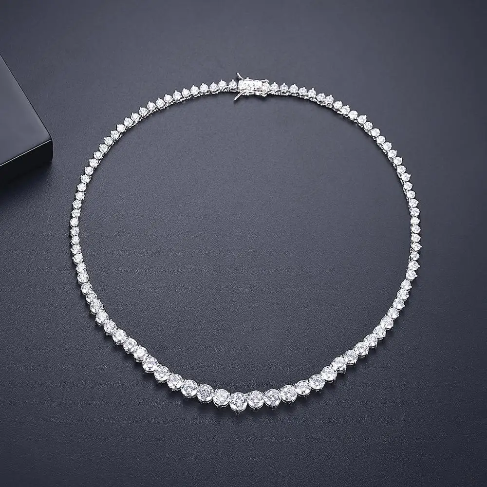 Luxury Designer 7MM Iced Out T - Crystal Choker Necklace ulasan dan harga