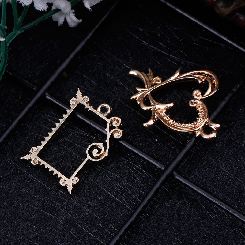 4 Pcs Metal Frame Antique Exqu - Jewelry Making Watches ulasan dan harga