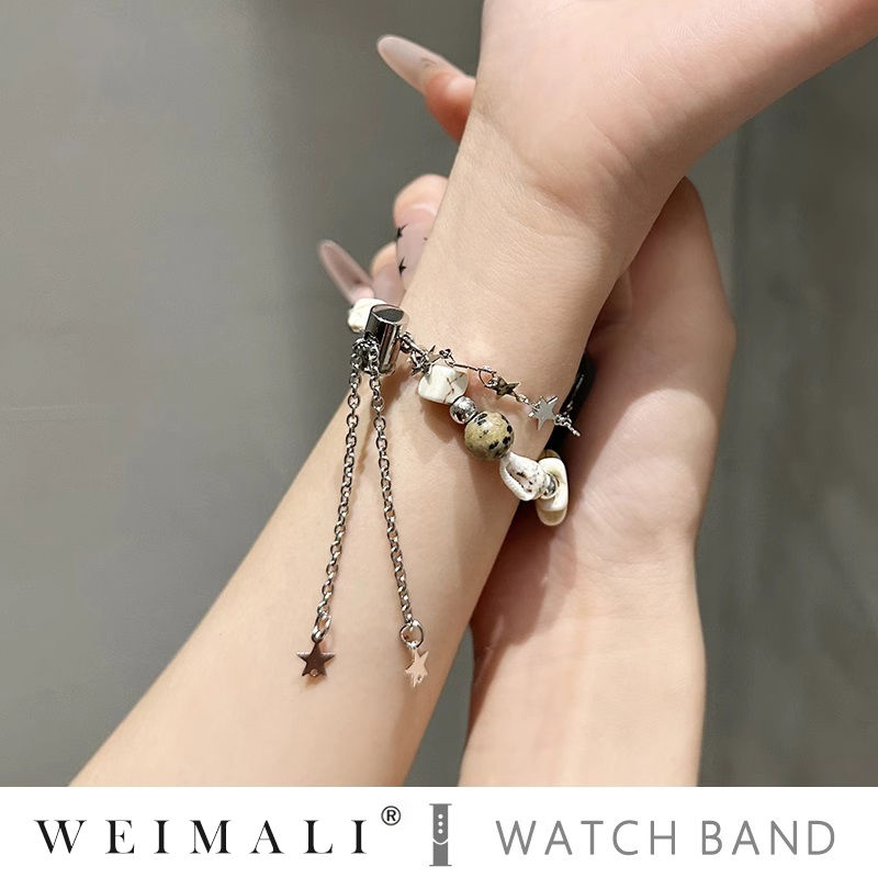 Conch Shell Starfish Bead Brac - Jewelry Making Watches ulasan dan harga