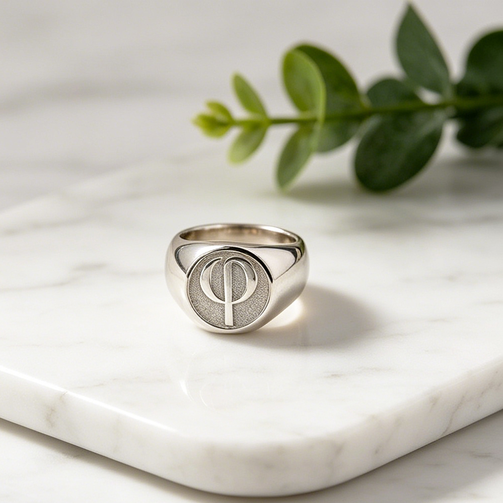 15mm Customized Signet Men Rin - Mens Signet Ring ulasan dan harga