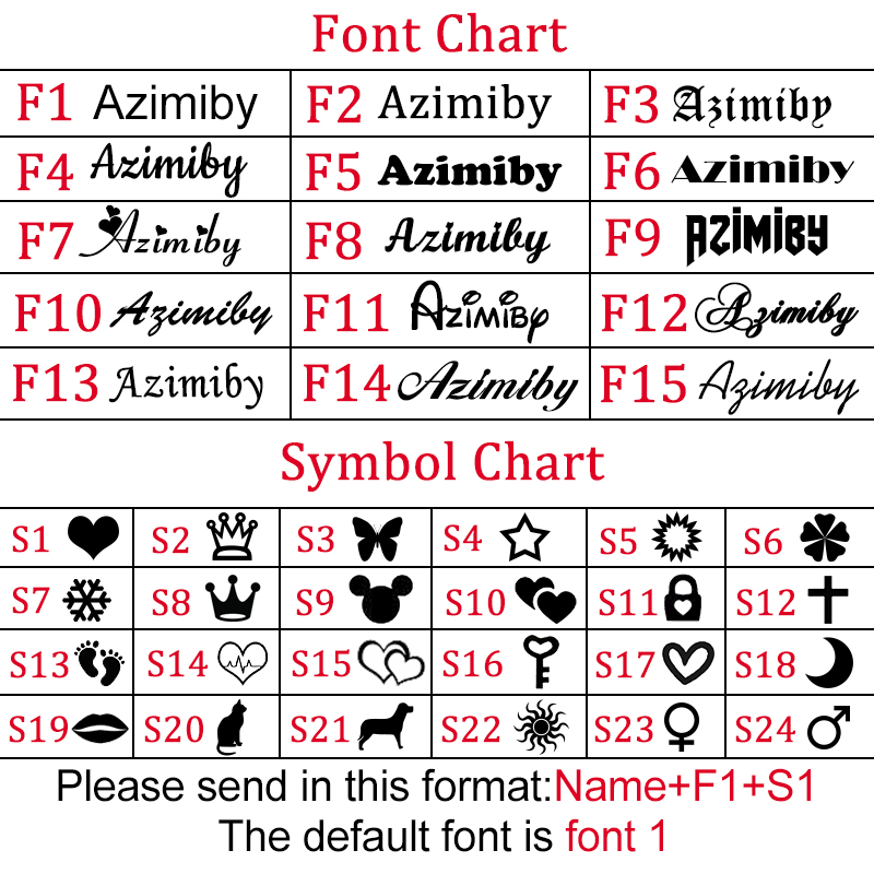 Azimiby Customizable Name Clas - Engraved Name Necklace ulasan dan harga