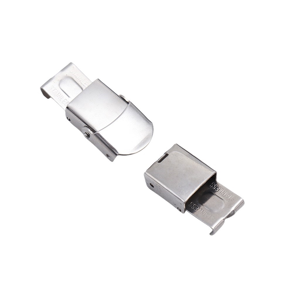10Pcs Stainless Steel Crimp Ja - Jewelry Making Watches ulasan dan harga