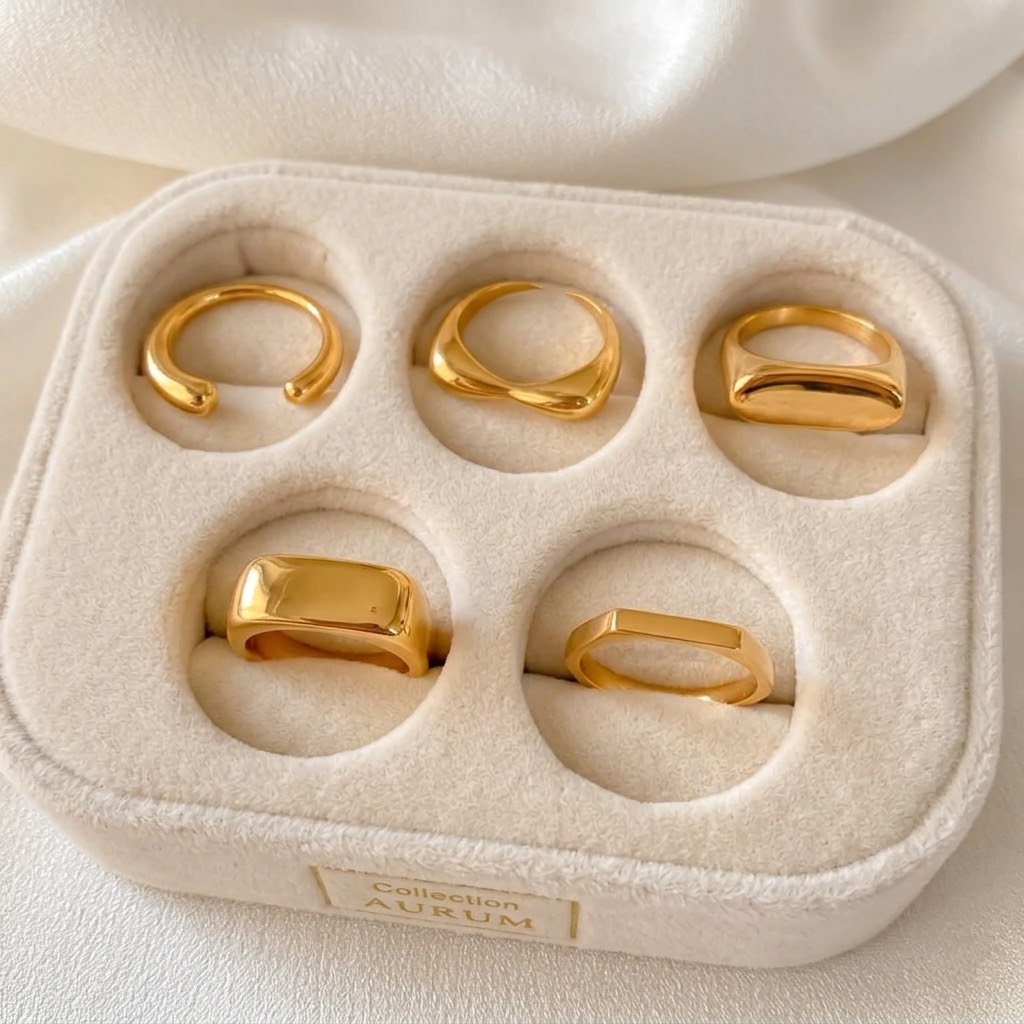 St-Delan Stainless Steel Chunk - Mens Signet Ring ulasan dan harga