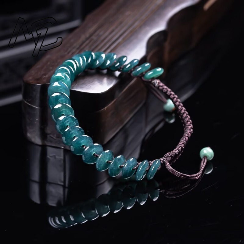 Natural Real Emerald Blue Wate - Jewelry & Watches Review ulasan dan harga