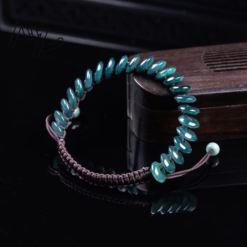 Natural Real Emerald Blue Wate - Jewelry & Watches Review ulasan dan harga