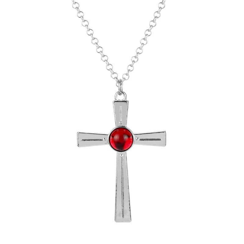 Anime Rosario And Vampire Red  - Crystal Choker Necklace ulasan dan harga