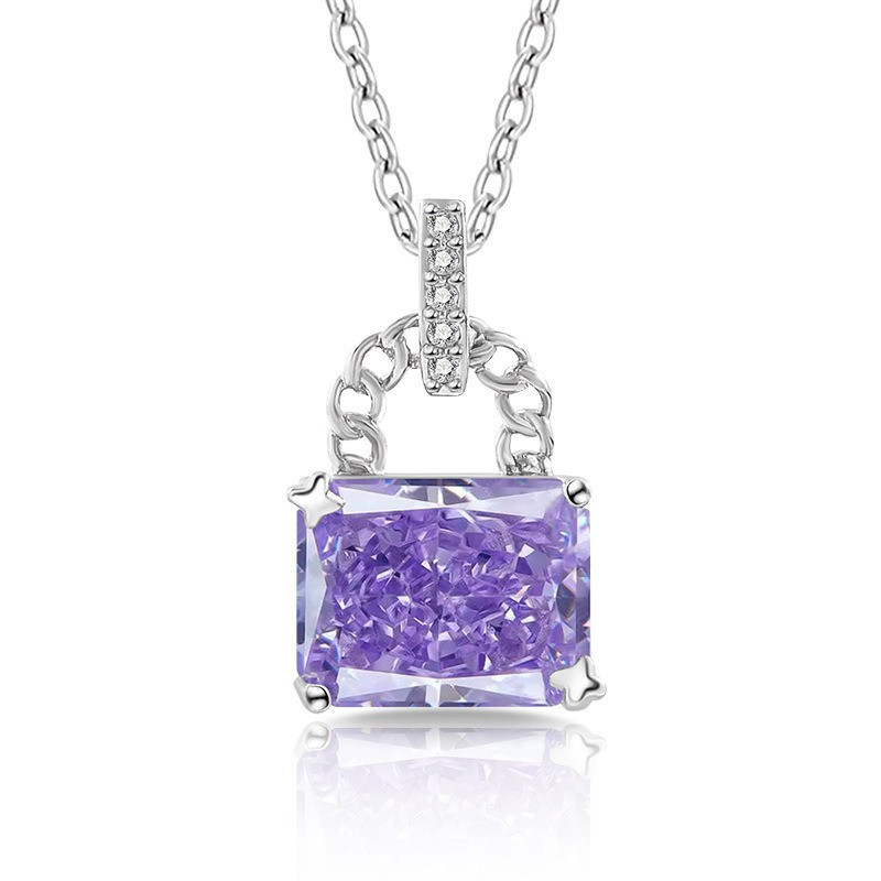 Sparkling Colorful High-carbon - Crystal Choker Necklace ulasan dan harga