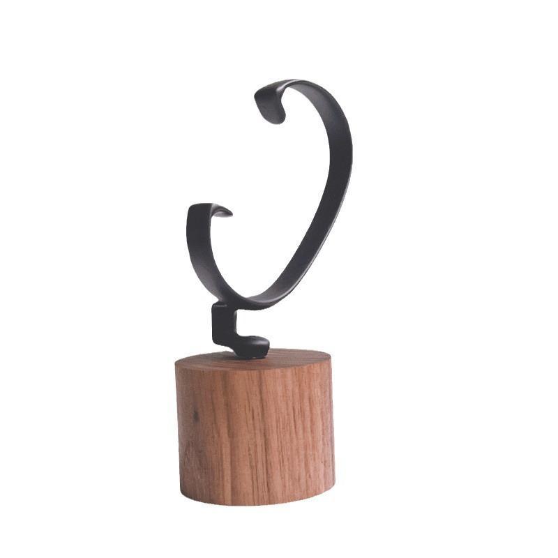 1PCS Wooden C-Shaped Watch Hol - Jewelry And Watches Inc ulasan dan harga