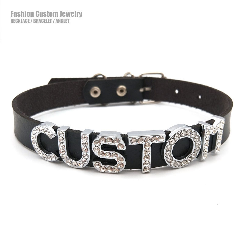 Customized Necklaces Rhineston - Crystal Choker Necklace ulasan dan harga