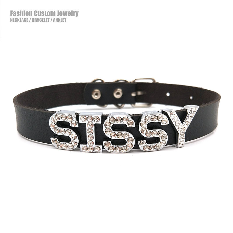 Customized Necklaces Rhineston - Crystal Choker Necklace ulasan dan harga