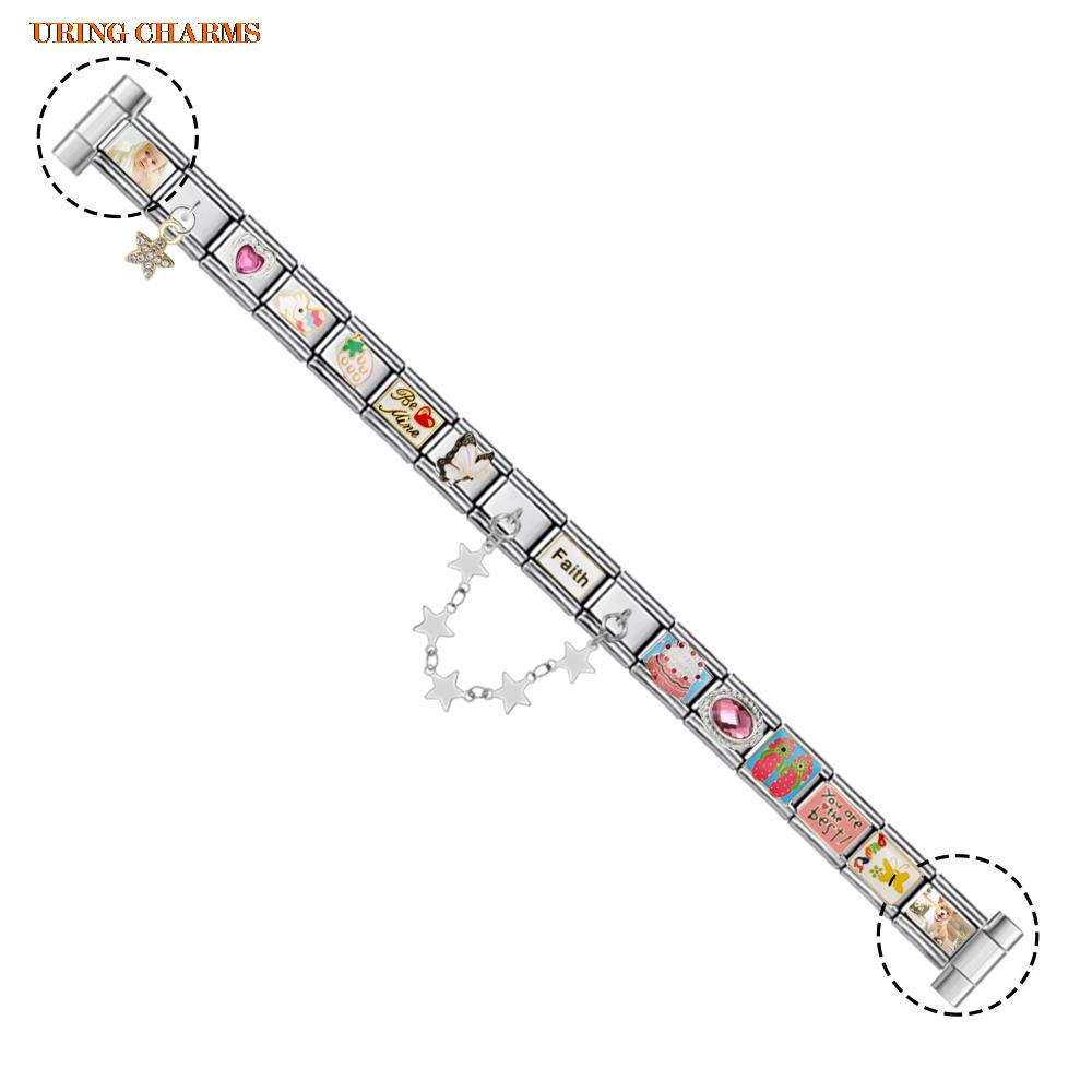 1 pair Picture Logo Customized - Jewelry Making Watches ulasan dan harga