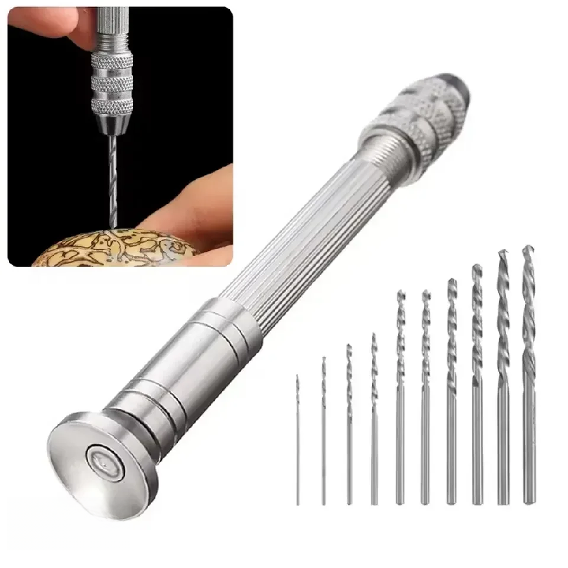 0.8-3.0mm Mini Hand Drill Wood - Watches & Jewelry Repair Center Photos ulasan dan harga