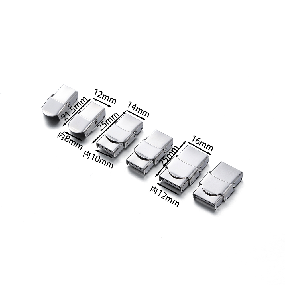 5pcs Stainless Steel Clasp For - Jewelry Making Watches ulasan dan harga