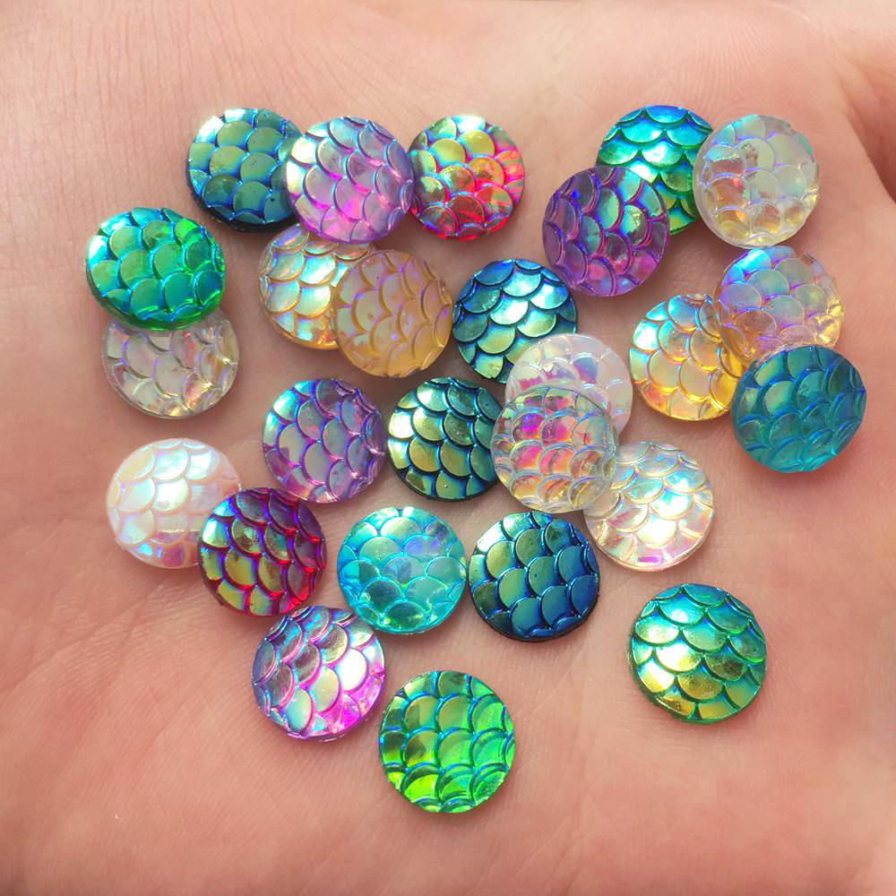 Shiny 100Pcs AB Resin 10mm Rou - Paradise Jewelry & Watches Llc Miami Reviews ulasan dan harga
