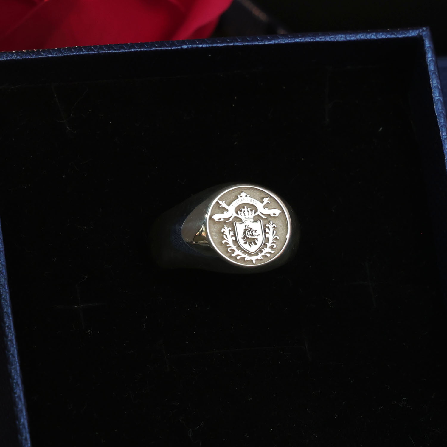 17mm Round 925 Solid Silver Me - Mens Signet Ring ulasan dan harga